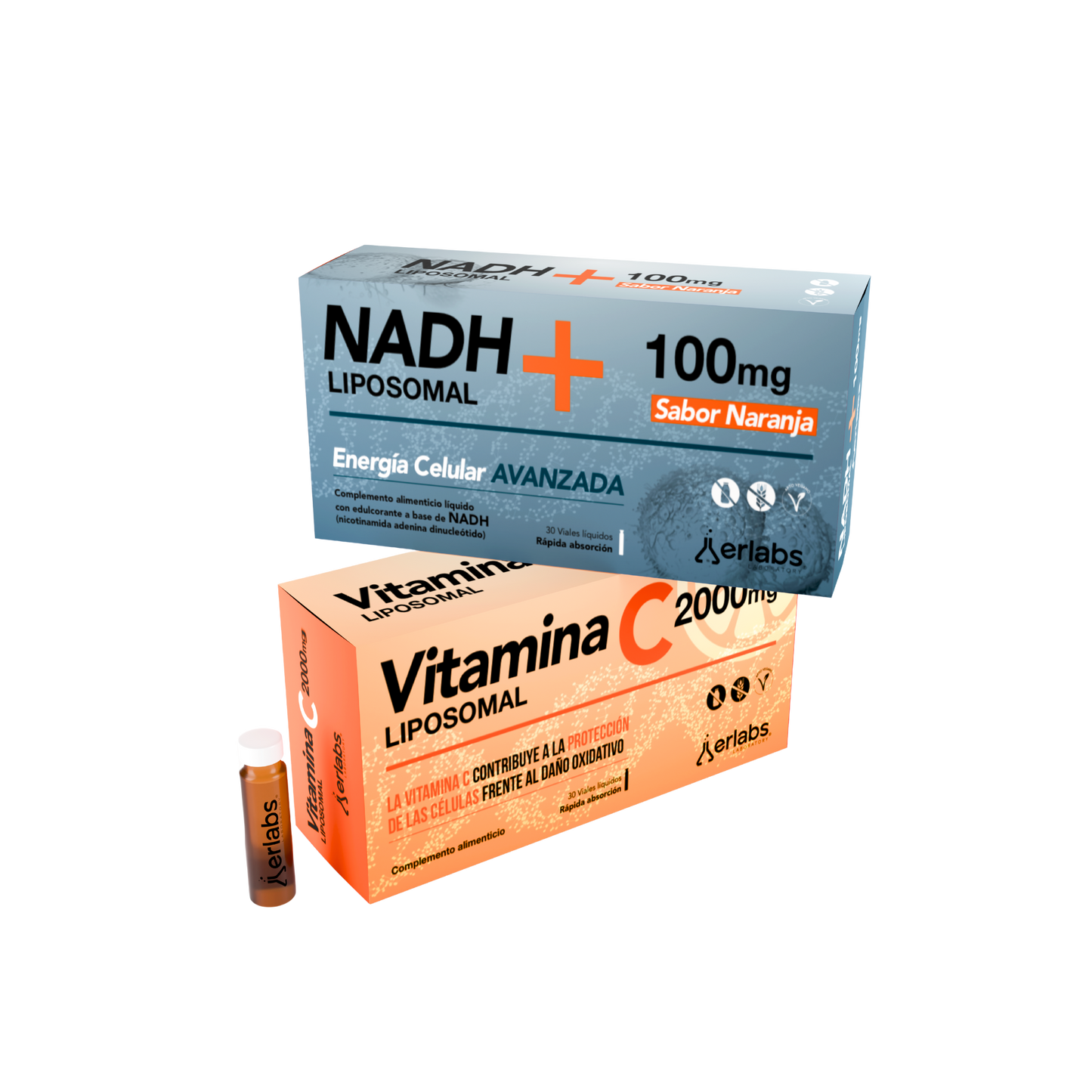 Vitamina C + NADH Liposomal