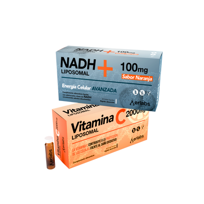 Vitamina C + NADH Liposomal