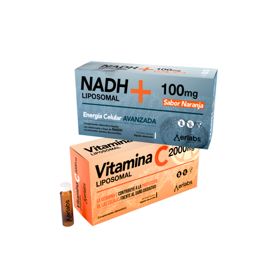 Vitamina C + NADH Liposomal