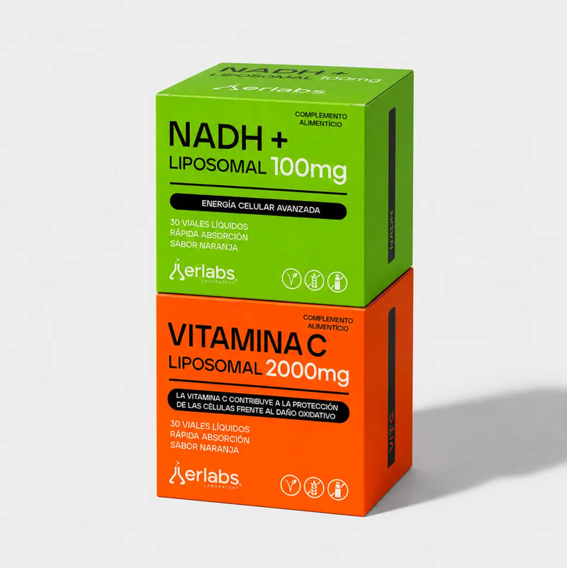 Vitamina C + NADH Liposomal