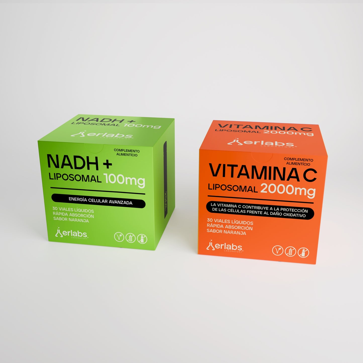 Vitamina C + NADH Liposomal