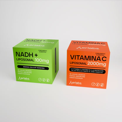 Vitamina C + NADH Liposomal