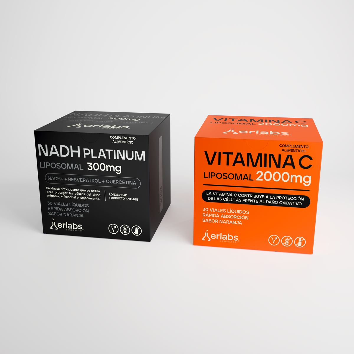 Vitamina C + NADH Platinum