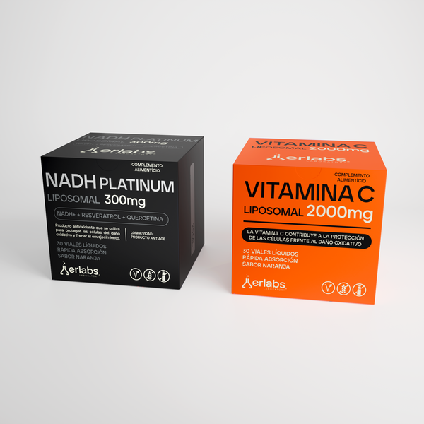 Vitamina C + NADH Platinum